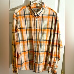 Men's Size Large Regular Fit Old Navy Everyday Button Up Shirt